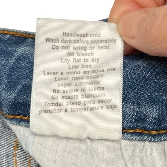 Judy Blue High Rise Skinny Fit Rainbow Embroidered Trim Size 14W - Picture 14 of 15